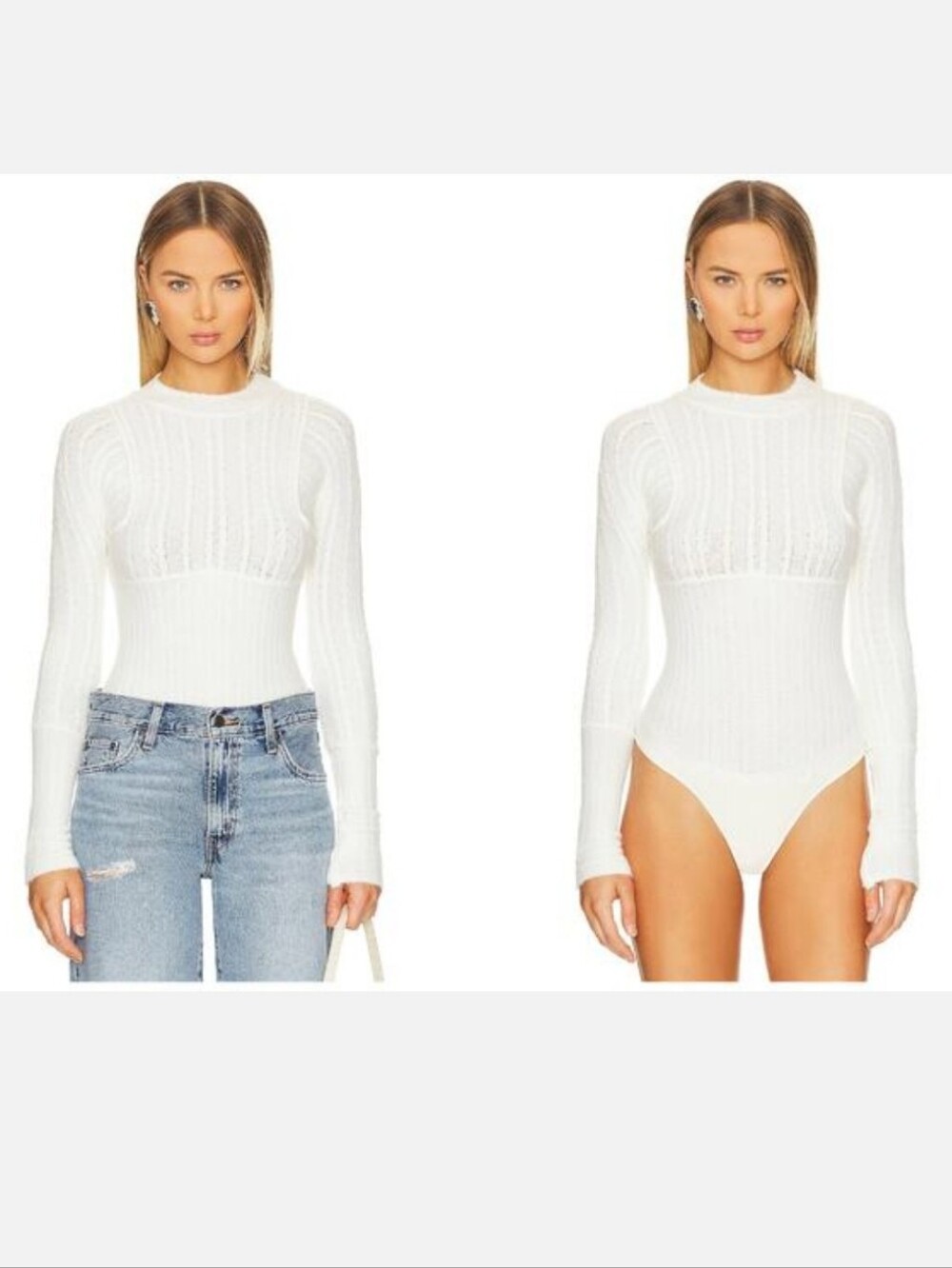 Free People Keep Me Warm Bodysuit Size XS